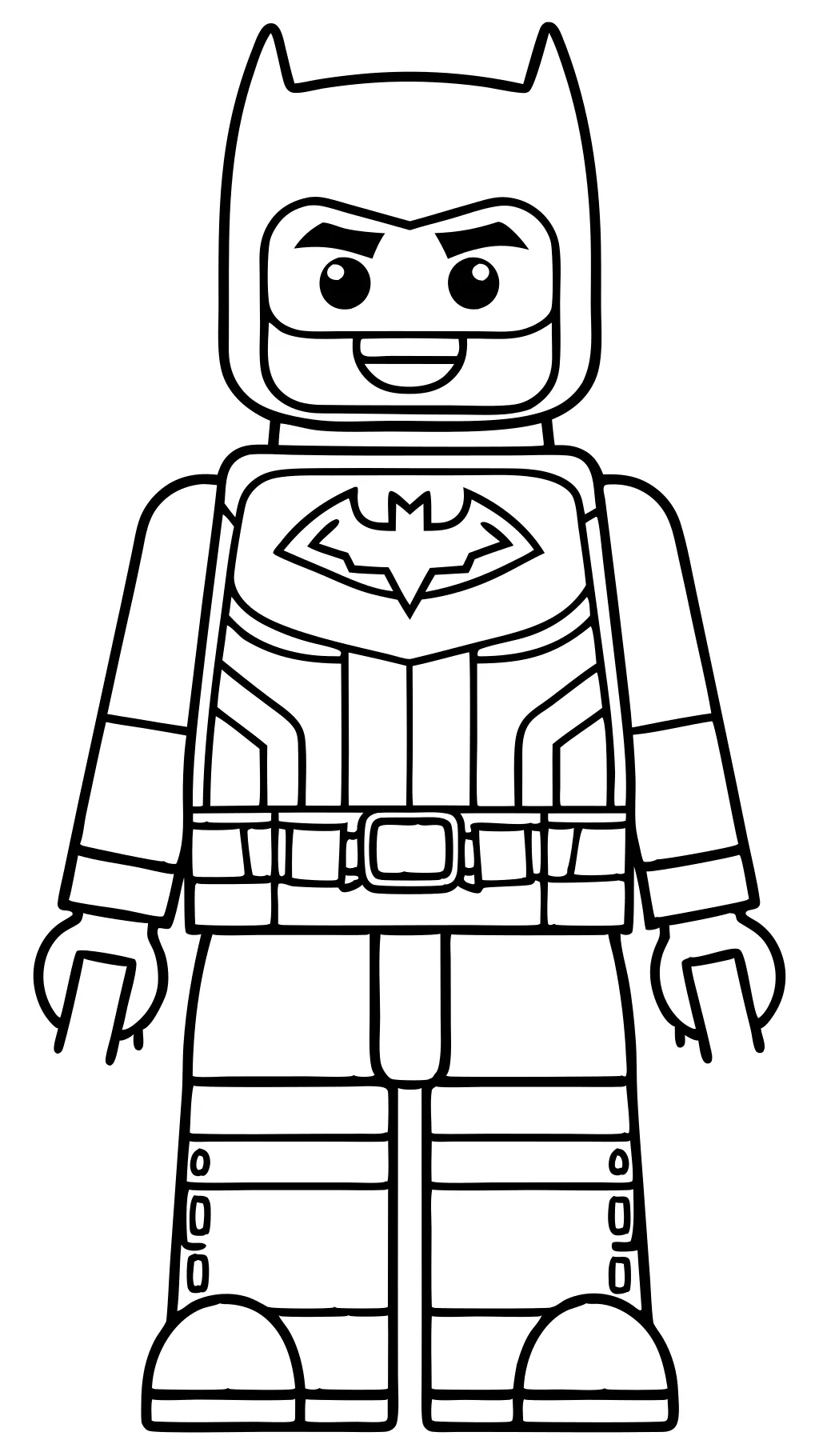 Páginas para colorear de la película de LEGO